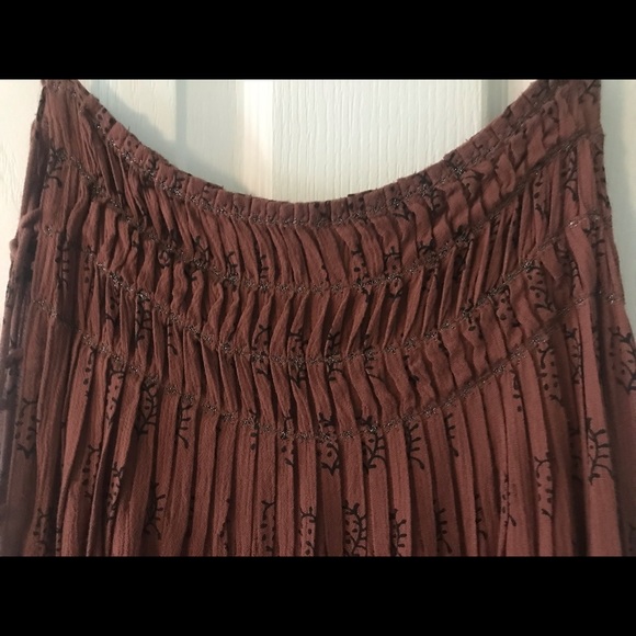 FP ONE Imperial Palm Pintuck Mini in RUST - Picture 5 of 11